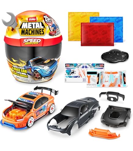 Amazon.com: Metal Machines Speed Heroes (Black) by Zuru, 20+